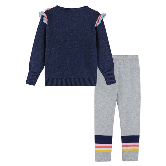 Andy & Evan girls sweater legging set - Picture 4 of 4
